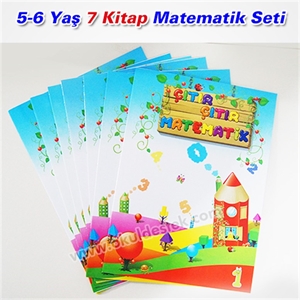Çıtır Çıtır Matematik Seti 4-5 Yaş 7 Kitap