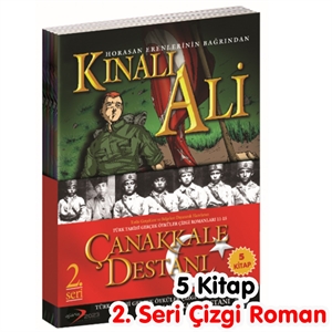 Çanakkale Destanı 2. Seri Çizgi Roman 5 Kitap