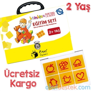 Bambino YUP 2 Yaş Eğitim Seti Zeka Geliştirme ve Dikkat Yoğunlaştırma