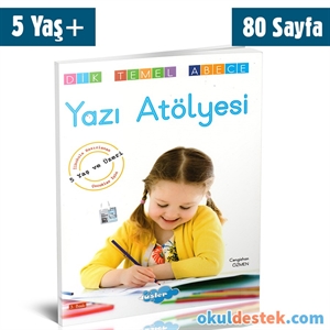 Yapa Yayıncılık 5 Yaş ve Üzeri Çocuklara Dik Temel Yazı Atölyesi Kitabı
