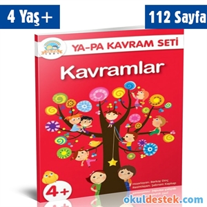 Yapa Yayınları 4 Yaş ve Üzeri Çocuklara Kavramlar Etkinlik Kitabı 
