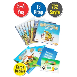 5 6 Yaş Kucuzuk Okul Öncesi Eğitim Seti Martı Yayınları
